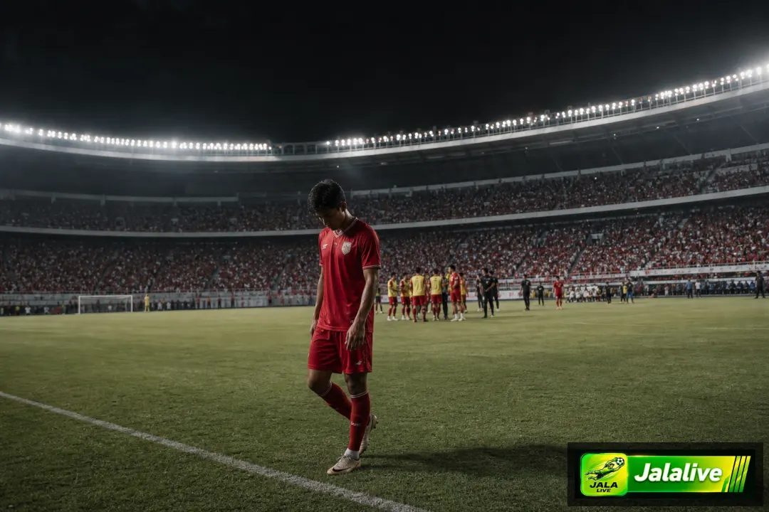 Ilustrasi: Indonesia 0-0 Malaysia: Thom Haye Kartu Merah, Suporter Bereaksi